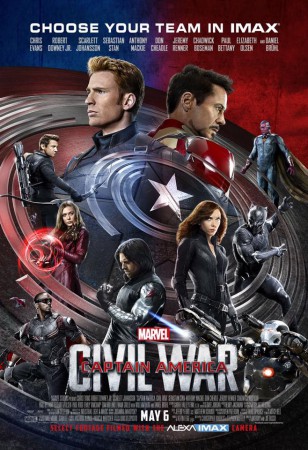 Poster IMAX de 'Captain America: Civil War'